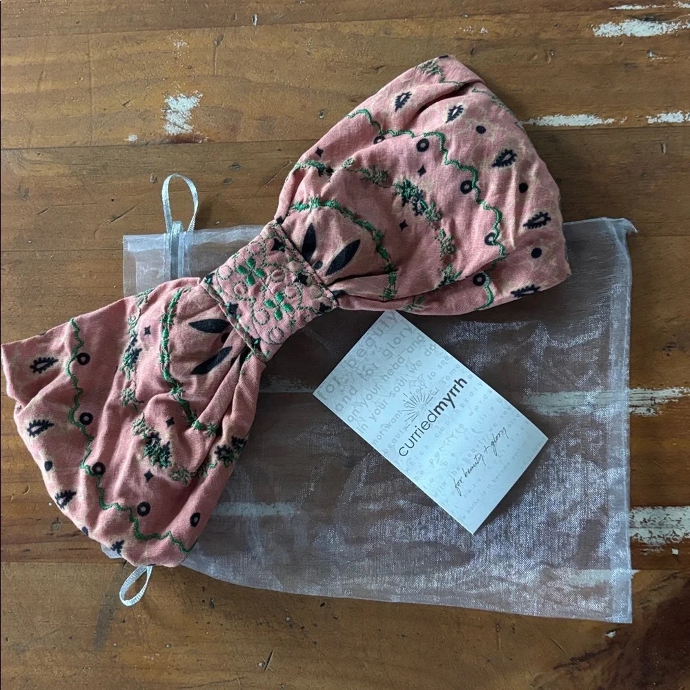 NWT Free People Curried Myrrh Tea Rose Freebird Headband